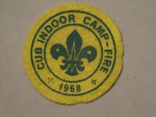 Cub Indoor Camp-Fire 1968
