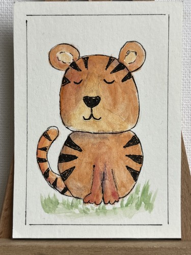 Aceo miniature original - aceo,