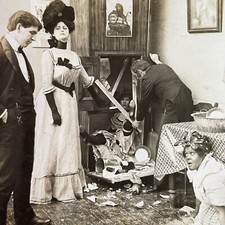 Antique 1902 Mans Mistress