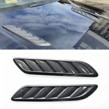 Car Fender Bonnet Air Flow Intake Side Vent Moulding Decal Trim Stick Hood Scoop