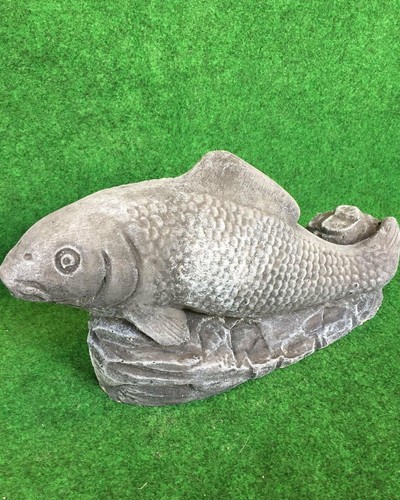 Concrete koi carp - carp, outdoor