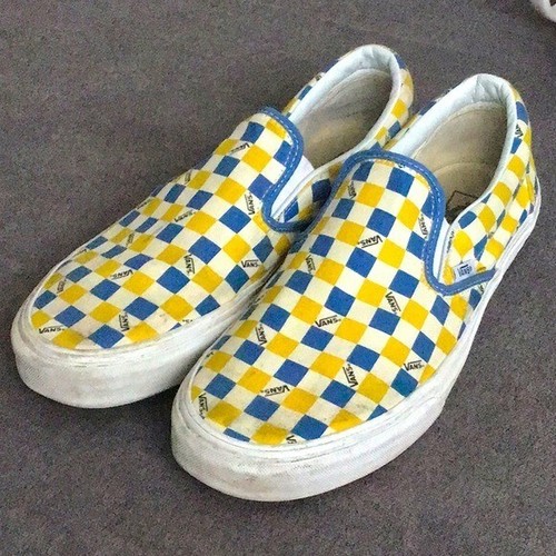 Vintage vans checkerboard - vintage,