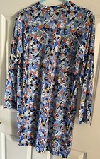 Abandon Ship Rare Dress Pirates Skulls Bones Oversized Goth Rock Biker Emo Punk