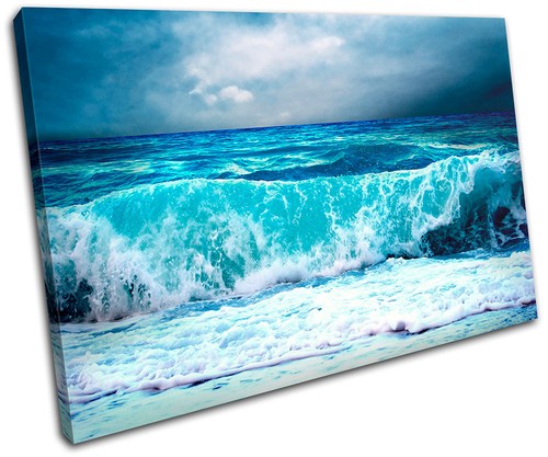 Storm wave blue - storm,