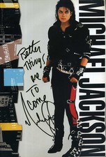 MICHAEL JACKSON Signed