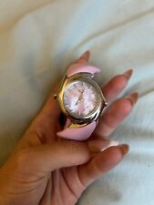 Oakley crush 2.5 ladies watch mother of pearl powder blue face