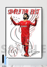 Mo Salah Liverpool FC A4/A3