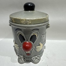 Vintage Dusty Bin Money box 1980’s Original 321 Ceramic. 