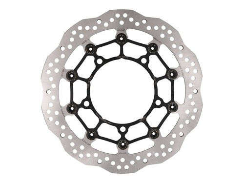 Wavy floating brake disc - floating,