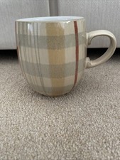 Denby Caramel Plaid Striped