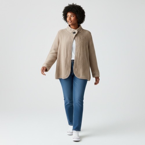 Zara tan alpaca blend knit - tan,