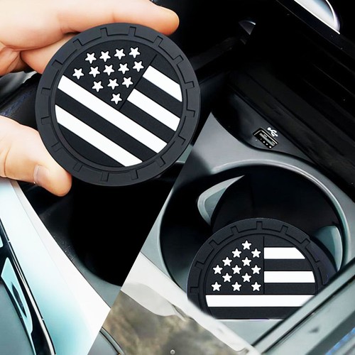 American flag car cup - american,