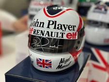 Nigel mansell 1983 signed coa - nigel,