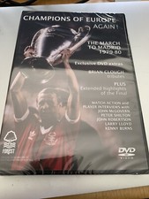 Nottingham Forest - Champions of Europe Again! 1979-80 DVD - BRAND NEW, UNOPENED