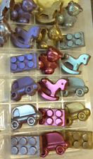 Baby Toys Cars Rocking Horse Bear Bricks Silicone Mould Chocolate Ice Cube Mold