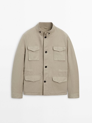 New zara cotton linen - zara,