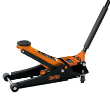 Draper 70942 Trolley Jack Low Entry Profile Quick Vehicle Lift 2.25 Tonne Orange