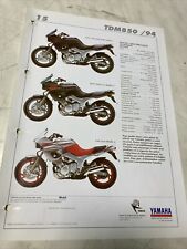Yamaha TDM850 1994 1995 color