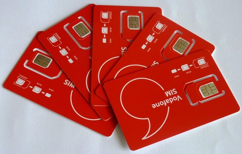 Unregistered vodafone sim - unregistered,