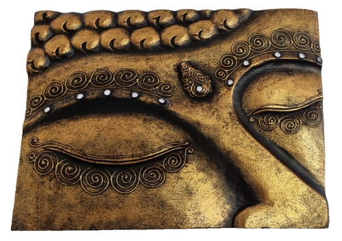 Buddha eyes wooden wall - wall, plaque