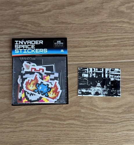 Space invader art - invader, sticker