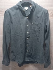 Levi Shirt Mens Large Black