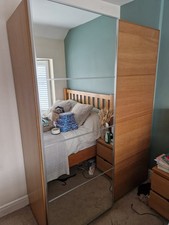 IKEA Wardrobe Pax Malm Oak