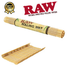 Raw bamboo rolling - raw, natural