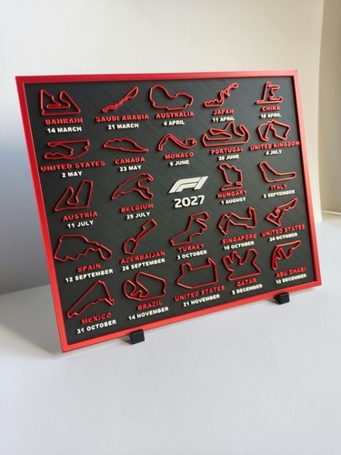 2027 calendar with - with, stand
