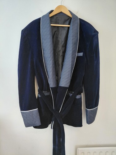 English velvet tuxedo smoking - velvet,