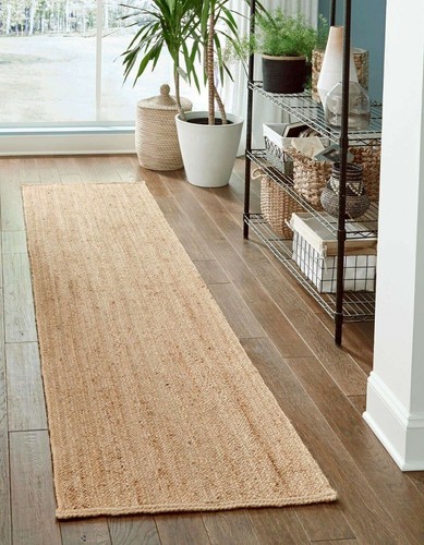 Handmade natural jute - natural, hallway