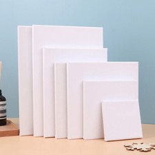 4X Blank Artist Canvas Art Board Plain Painting Stretch Framed White Large Small