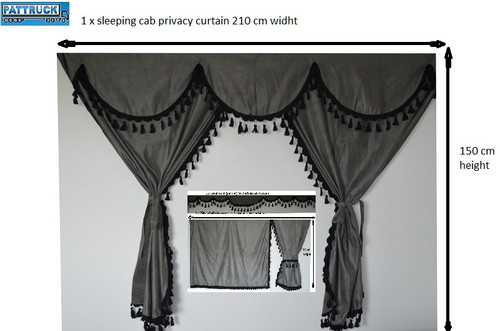 Truck curtains full set - truck,