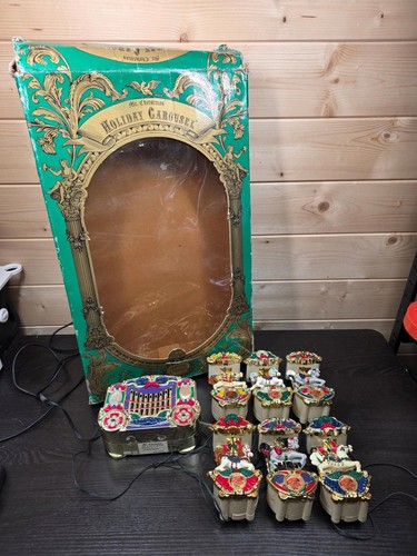Christmas holiday carousel - mr,