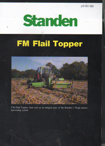 Standen potato flail - flail, topper