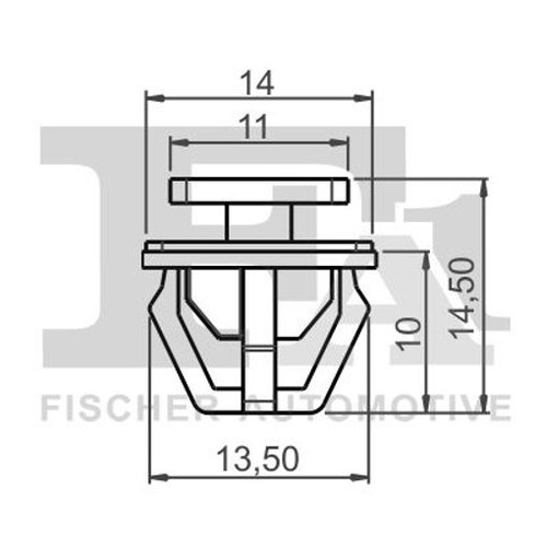 Fits fischer 40005 5 - 2x, 89-40005.5