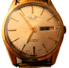 Vintage Talis  Automatic 25 Jewels Gold Plated Mens Swiss Made Watch