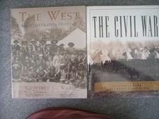 The West The Civil War Ken Burns Geoffrey C Ward Ric Burns VGC Soft Cover