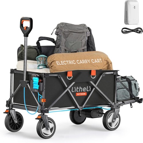 Electric folding wagon 200l - folding,