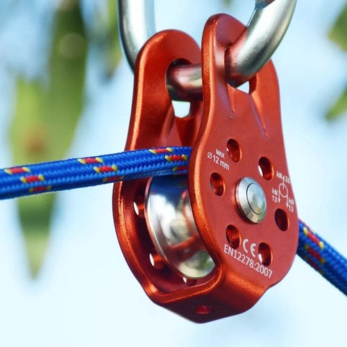 Rock tree climbing pulley - tree,