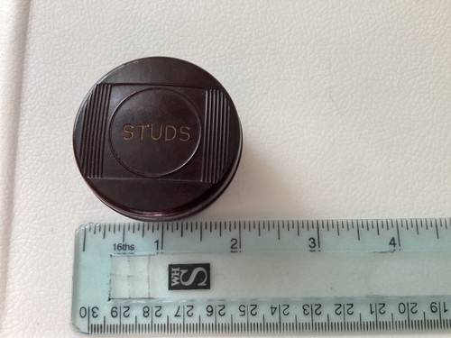 Stud box bakelite including - stud,