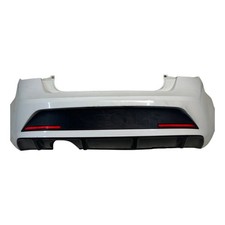 Seat Ibiza Sport 6J (2012) 3 Door Hatch Rear Bumper In LB9A 6J3807421A