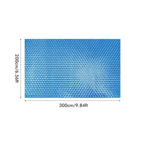 Blue solar pool covers - pool,
