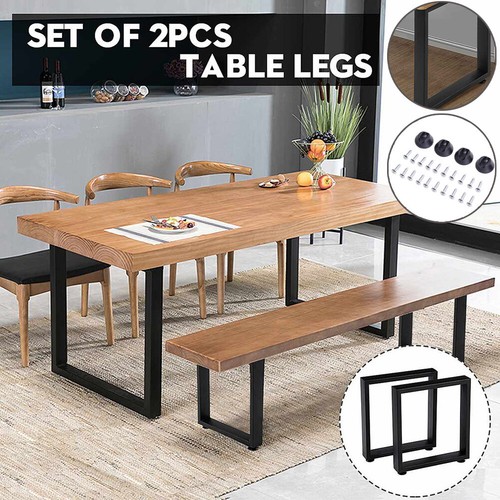 Pair table legs metal - legs,
