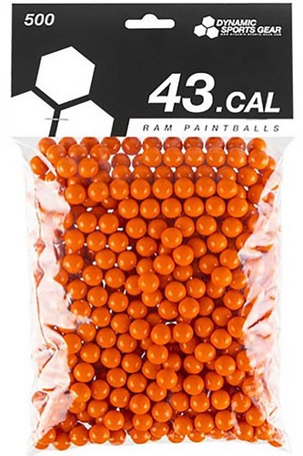 Dsg ram paintballs cal - cal.43, 100