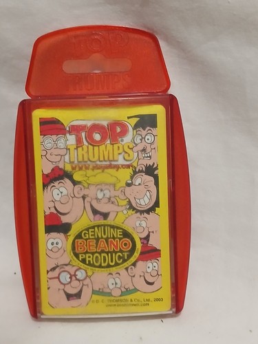 Beano top trumps card - beano,