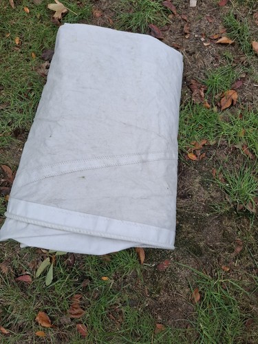 Mainsail has been made smaller - has,