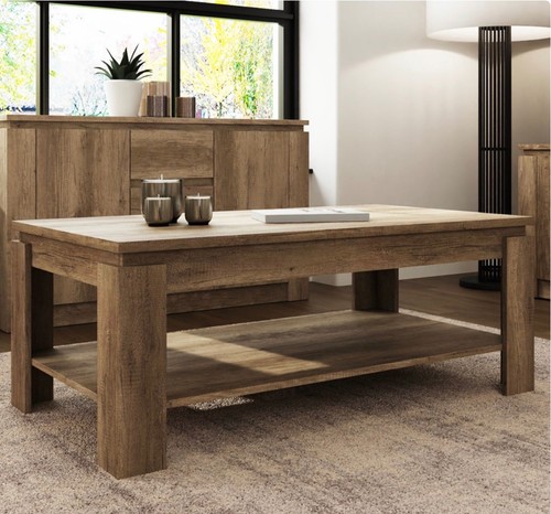 Gfw rectangular wood coffee - gfw,