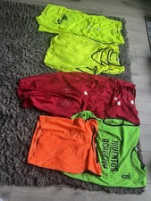 16 X Various Colour Used  Sports Bibs kids/Junior