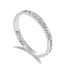 Frosted 925 Sterling Silver